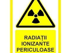 Placuta  radiatii ionizante periculoase