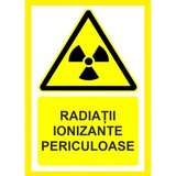 Placuta  radiatii ionizante periculoase